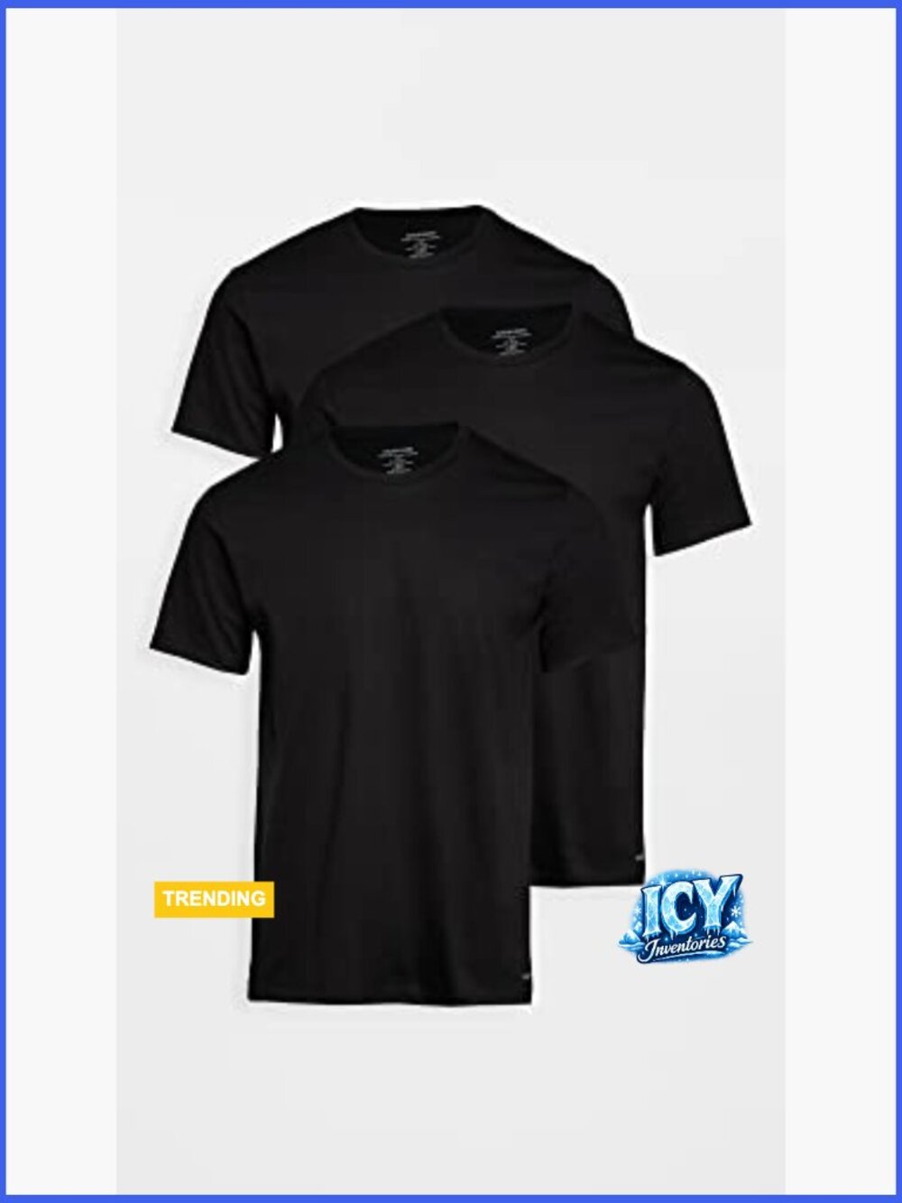 100% Cotton 3-Pack Undershirts, Lightweight Tank Top - Picture 3 of 6